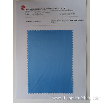 100% Polyester 400T 0.08cm Ribstop Taffeta